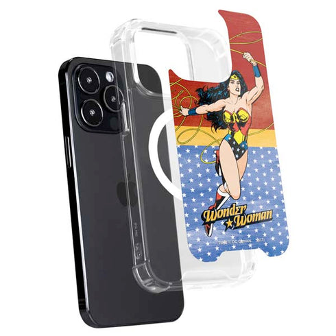 DC Comics Wonder Woman Ready to Fight iPhone 16 Pro MagSafe Case